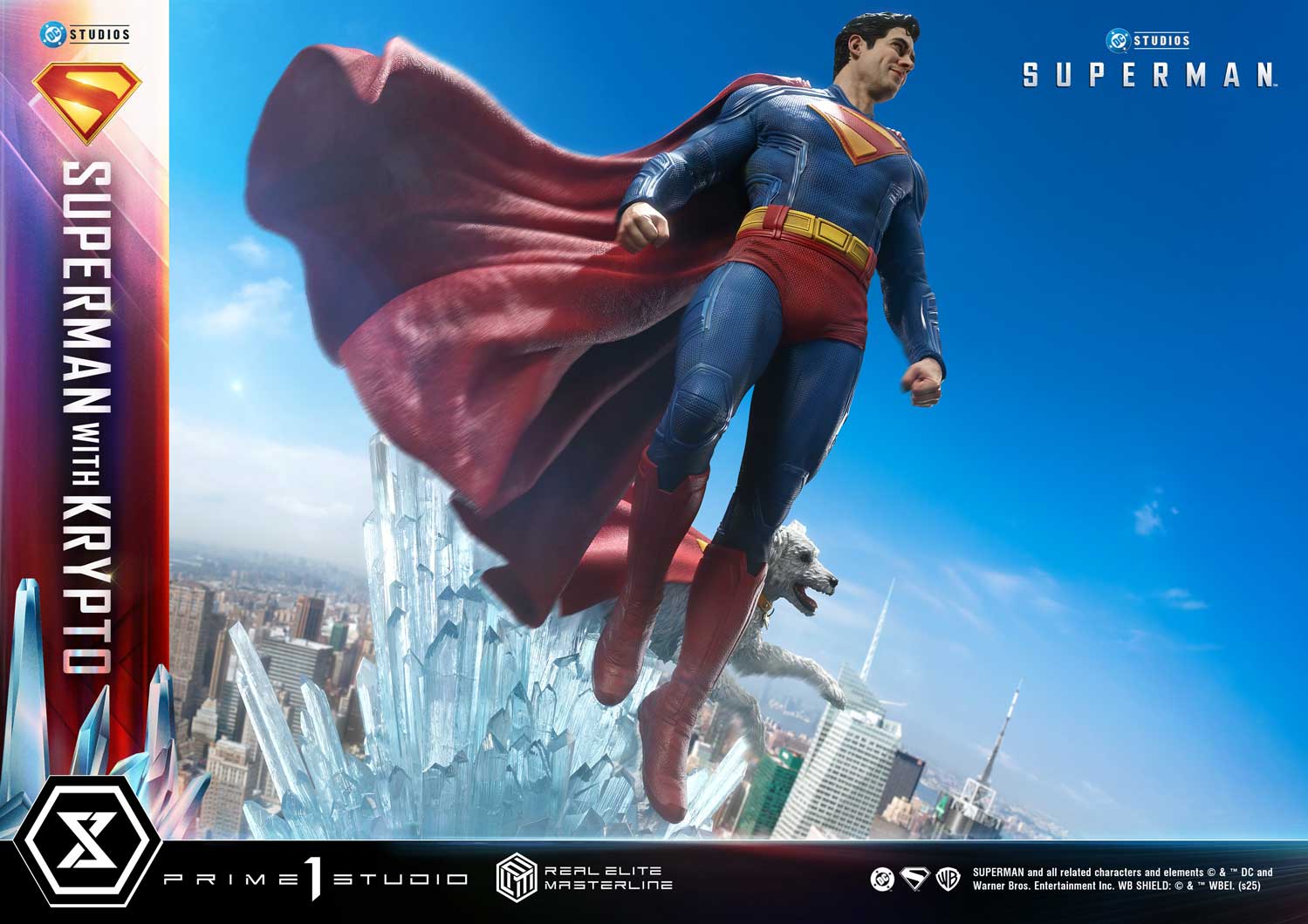 Real Elite Masterline Superman (2025 Film) Superman with Krypto Bonus Version - Image 6