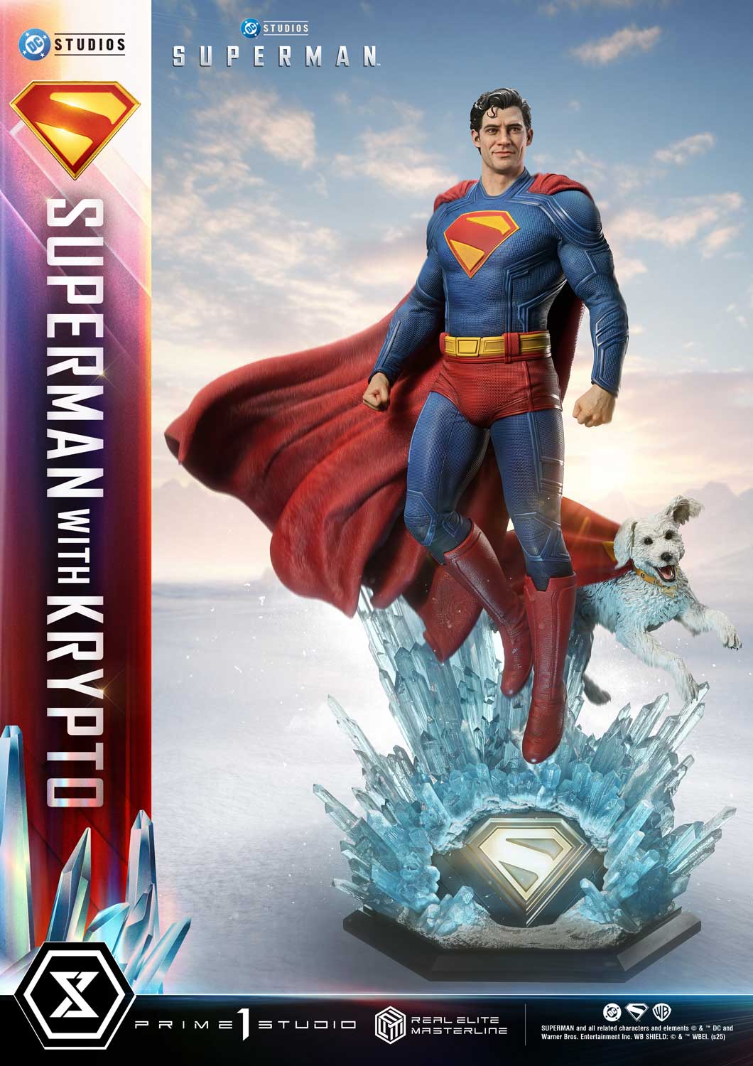Real Elite Masterline Superman (2025 Film) Superman with Krypto Bonus Version - Image 8