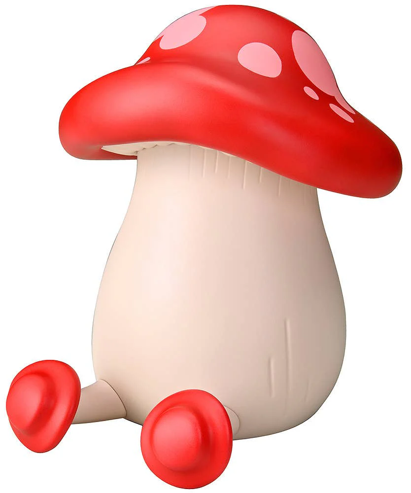 Soft Vinyl Walking Mushroom (Red)