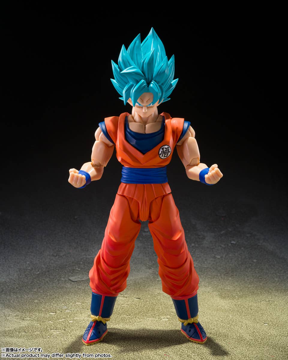 SUPER SAIYAN GOD SUPER SAIYAN SON GOKU 〈BLUE POWER TRANSCENDING LIMITS〉 "DRAGON BALL" - Image 2