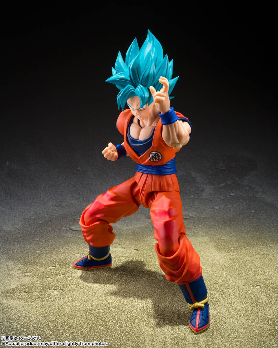 SUPER SAIYAN GOD SUPER SAIYAN SON GOKU 〈BLUE POWER TRANSCENDING LIMITS〉 "DRAGON BALL" - Image 3
