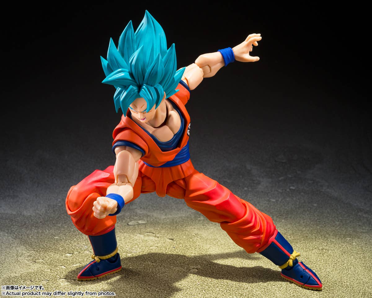 SUPER SAIYAN GOD SUPER SAIYAN SON GOKU 〈BLUE POWER TRANSCENDING LIMITS〉 "DRAGON BALL" - Image 4