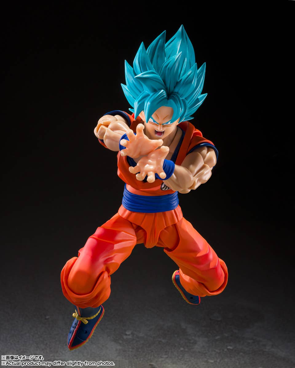SUPER SAIYAN GOD SUPER SAIYAN SON GOKU 〈BLUE POWER TRANSCENDING LIMITS〉 "DRAGON BALL" - Image 5
