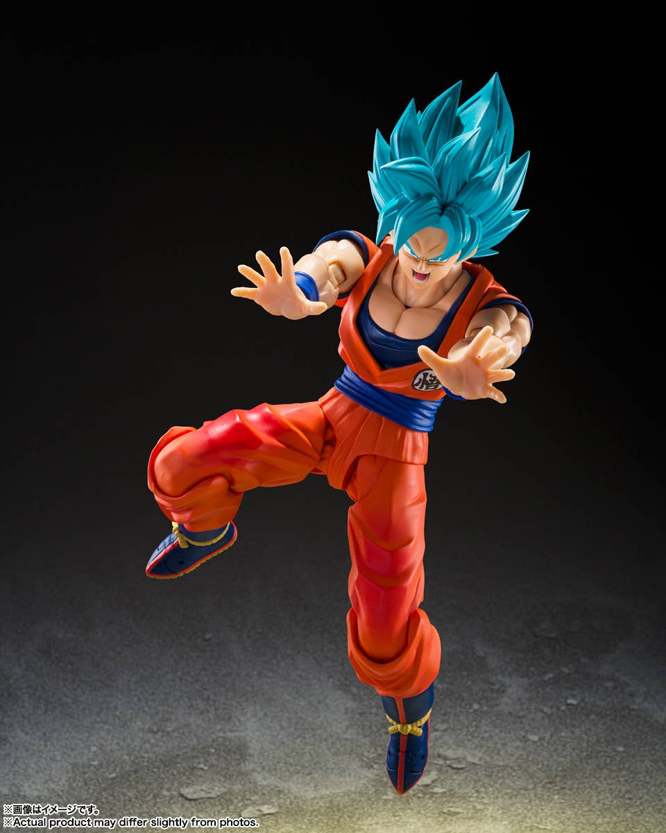 SUPER SAIYAN GOD SUPER SAIYAN SON GOKU 〈BLUE POWER TRANSCENDING LIMITS〉 "DRAGON BALL" - Image 6