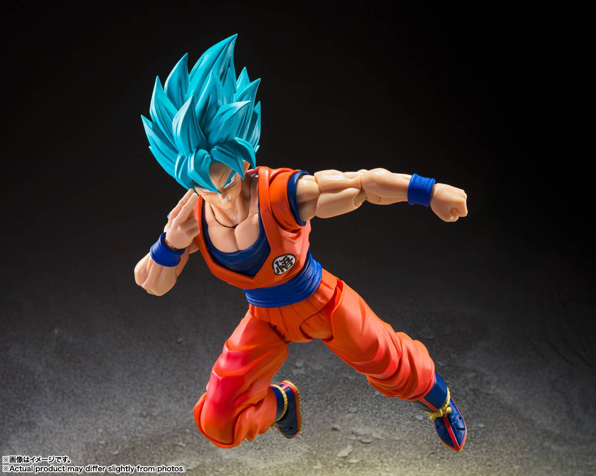 SUPER SAIYAN GOD SUPER SAIYAN SON GOKU 〈BLUE POWER TRANSCENDING LIMITS〉 "DRAGON BALL" - Image 7