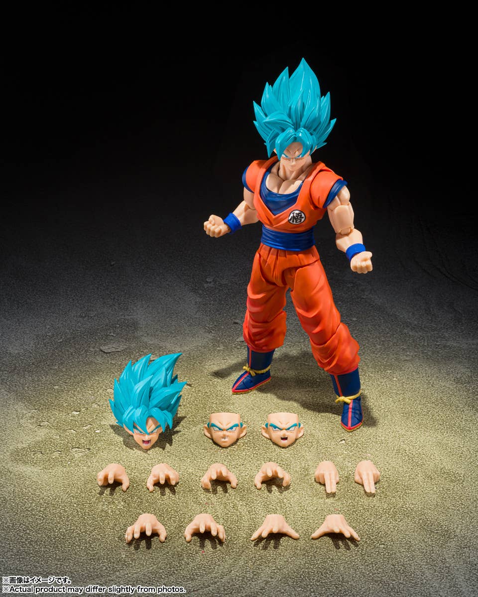 SUPER SAIYAN GOD SUPER SAIYAN SON GOKU 〈BLUE POWER TRANSCENDING LIMITS〉 "DRAGON BALL" - Image 8