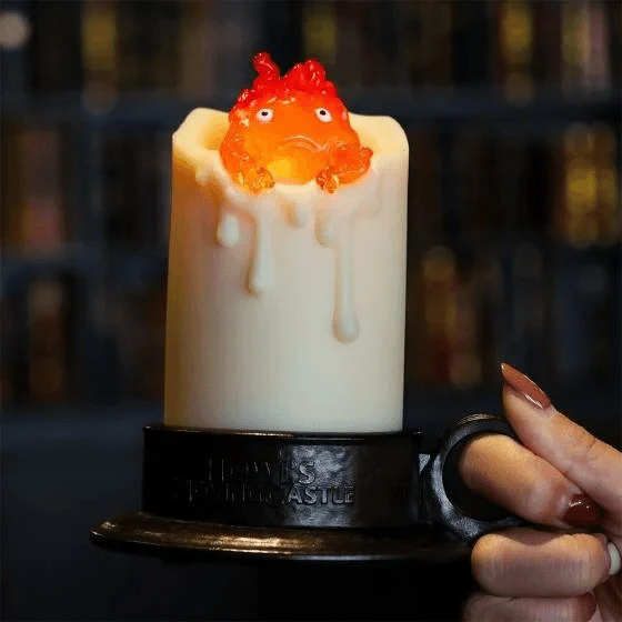 Swinging Calcifer LED Candle "Howl's Moving Castle" (Box/3)