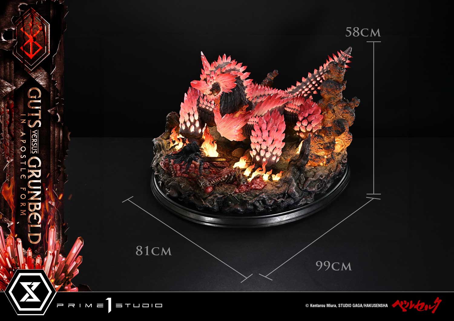 Ultimate Diorama Masterline Berserk Guts Versus Grunbeld in Apostle Form - Image 9
