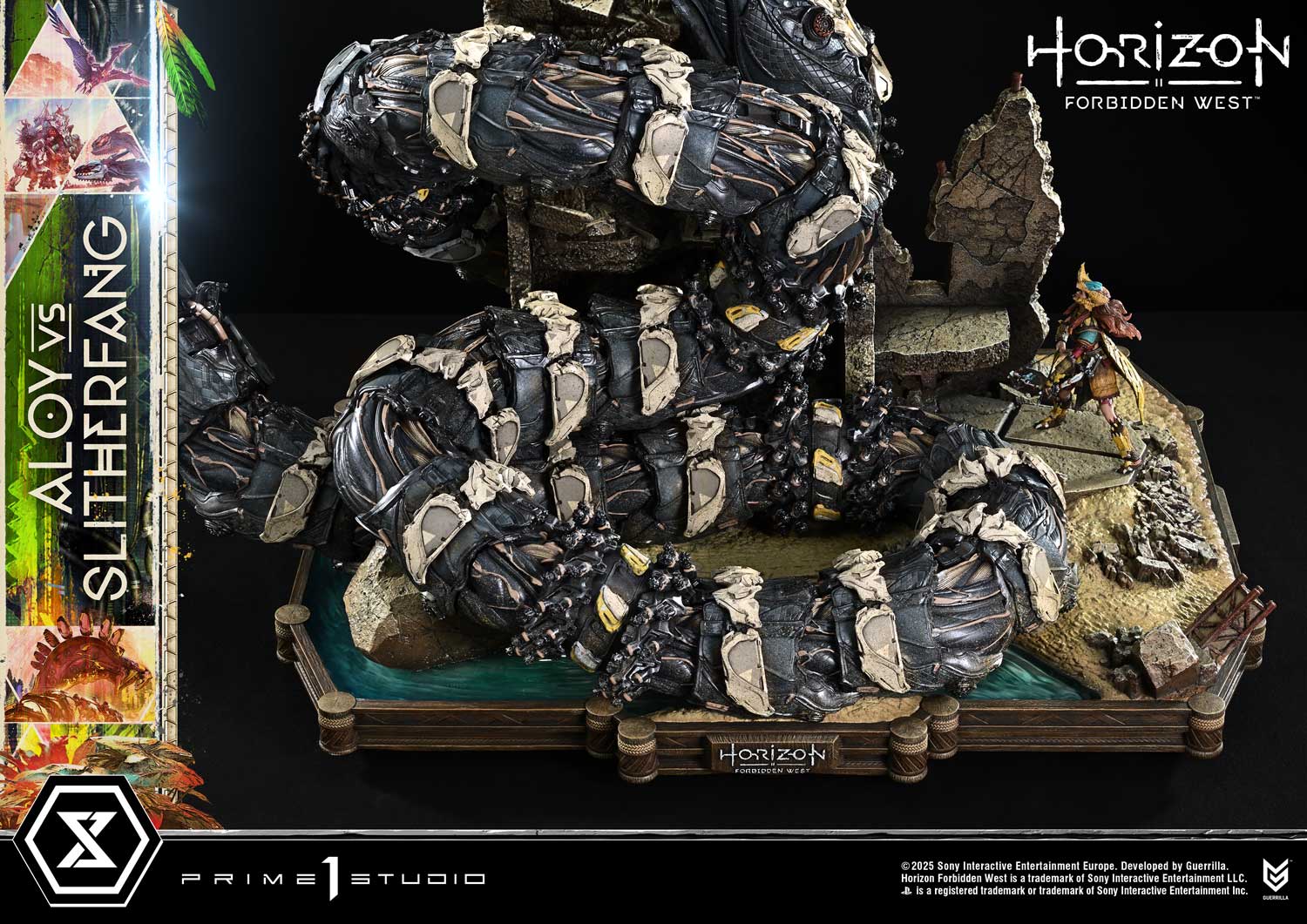 Ultimate Diorama Masterline Horizon Forbidden West Aloy vs. The Slitherfang Bonus Version - Image 8