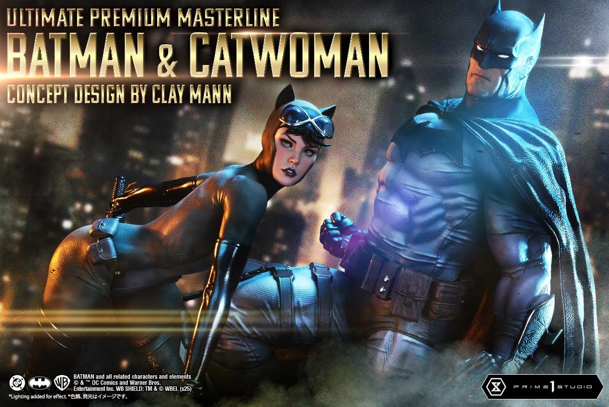 Ultimate Premium Masterline Batman (Comics) Batman & Catwoman (Concept Design by CLAY MANN)
