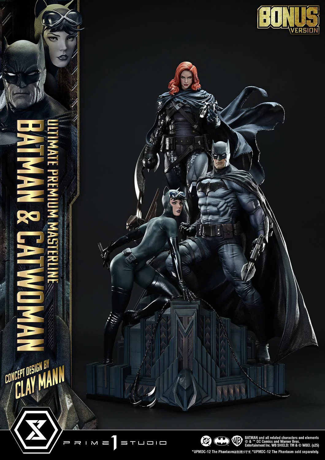 Ultimate Premium Masterline Batman (Comics) Batman & Catwoman (Concept Design by CLAY MANN) - Image 11