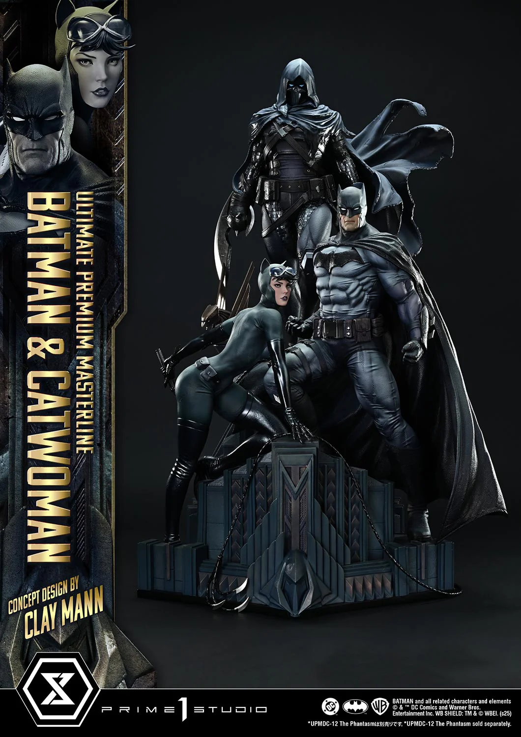 Ultimate Premium Masterline Batman (Comics) Batman & Catwoman (Concept Design by CLAY MANN) - Image 12
