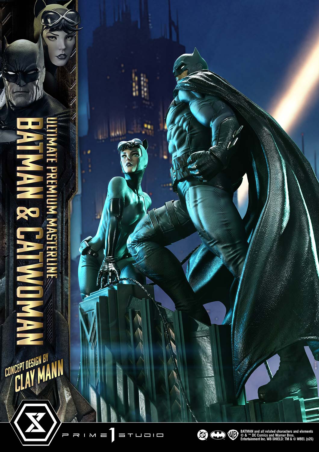 Ultimate Premium Masterline Batman (Comics) Batman & Catwoman (Concept Design by CLAY MANN) - Image 13