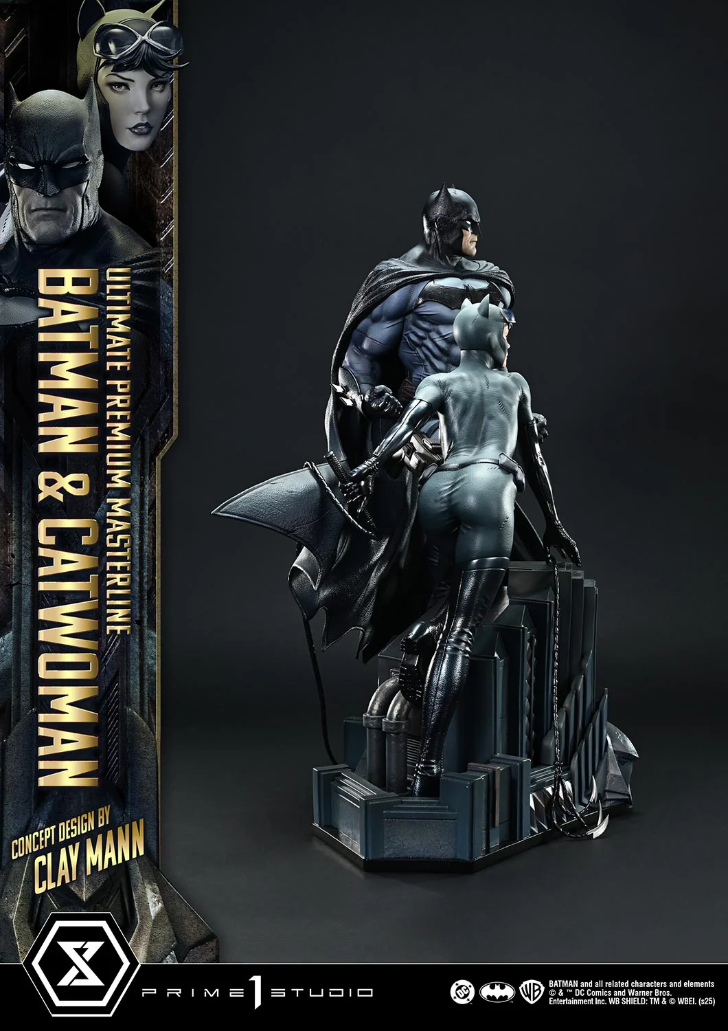 Ultimate Premium Masterline Batman (Comics) Batman & Catwoman (Concept Design by CLAY MANN) - Image 17