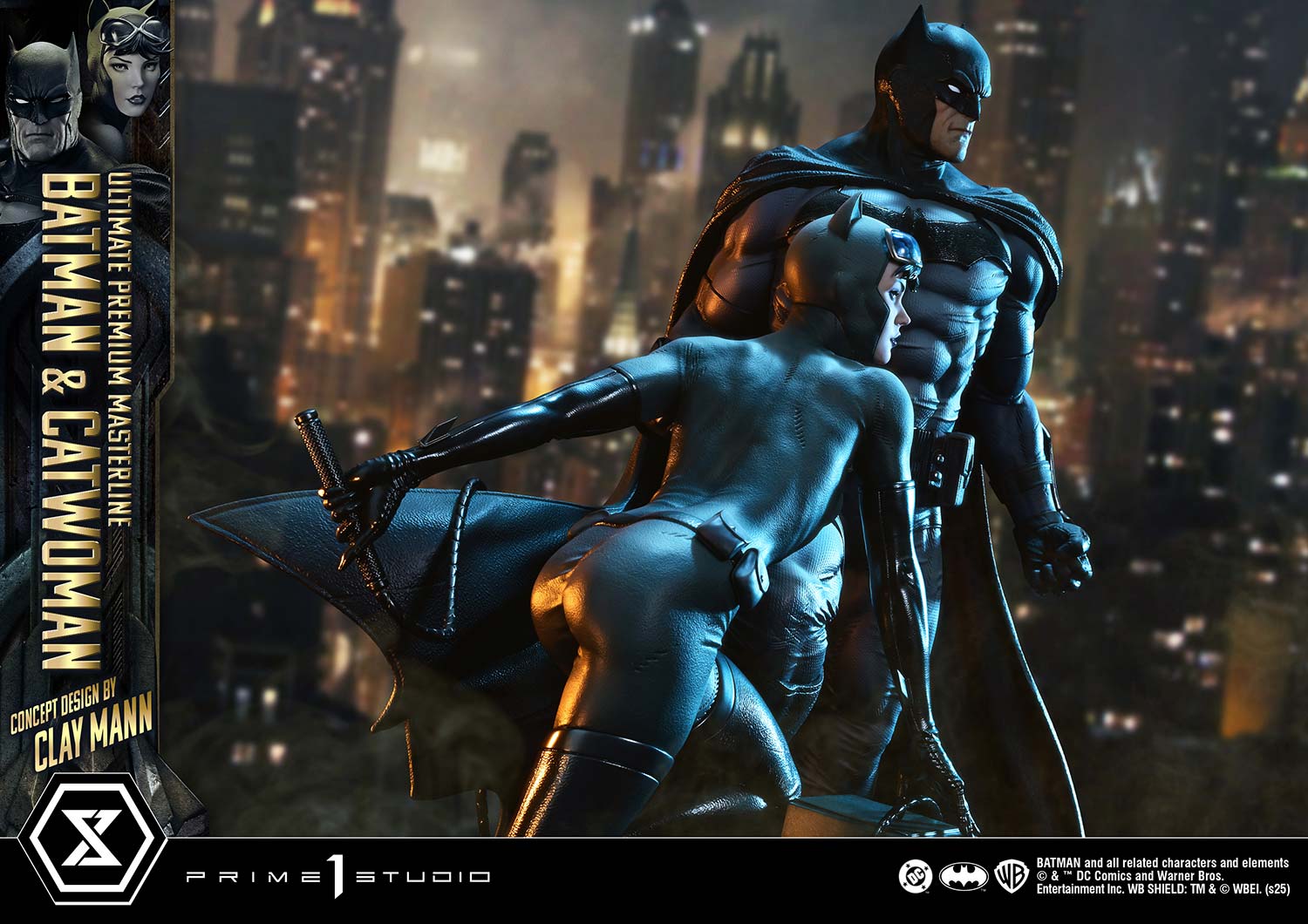 Ultimate Premium Masterline Batman (Comics) Batman & Catwoman (Concept Design by CLAY MANN) - Image 19