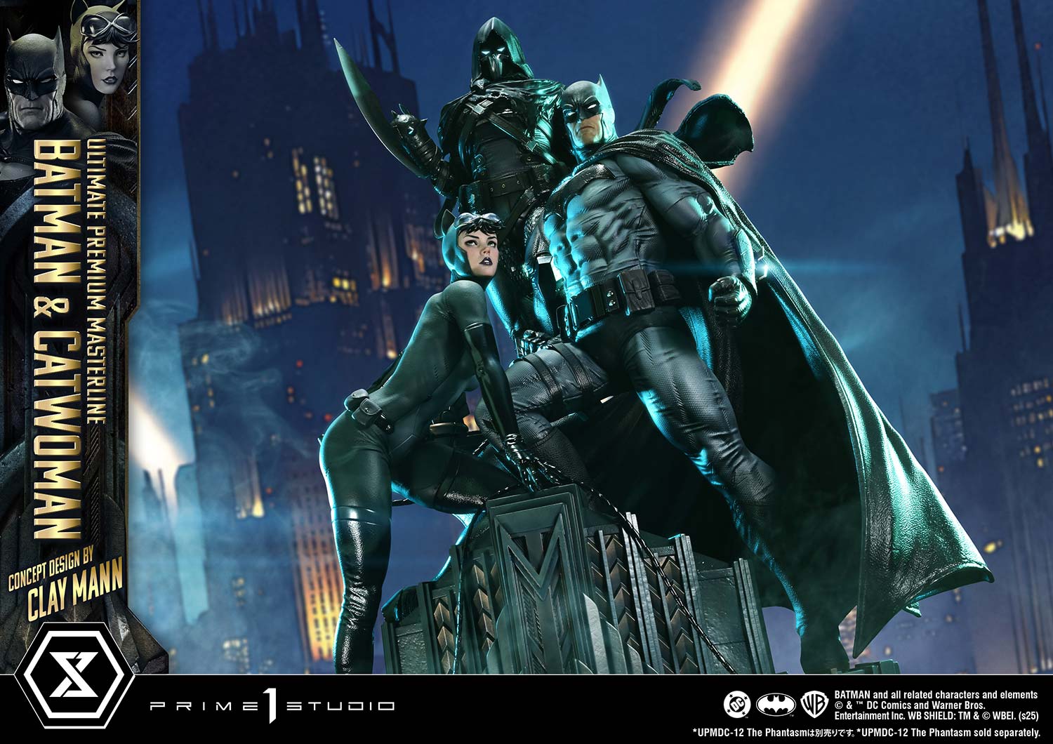 Ultimate Premium Masterline Batman (Comics) Batman & Catwoman (Concept Design by CLAY MANN) - Image 2