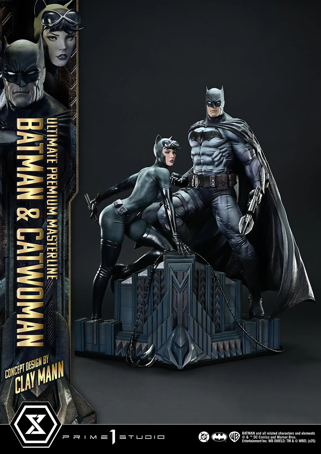 Ultimate Premium Masterline Batman (Comics) Batman & Catwoman (Concept Design by CLAY MANN) - Image 20