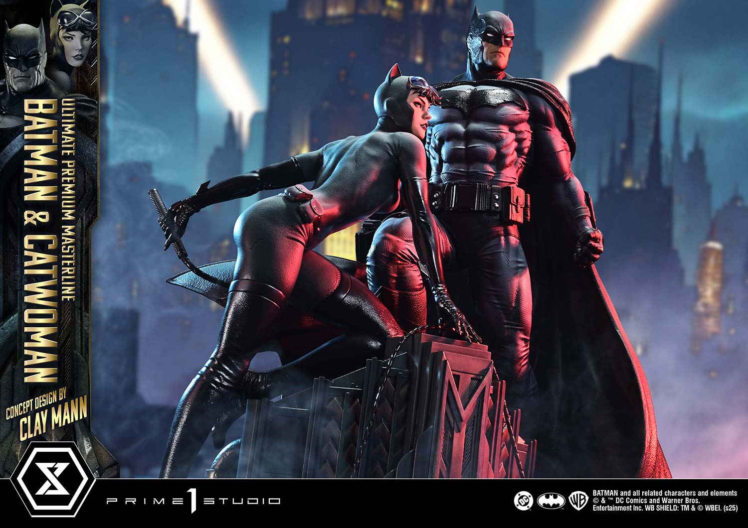 Ultimate Premium Masterline Batman (Comics) Batman & Catwoman (Concept Design by CLAY MANN) - Image 25