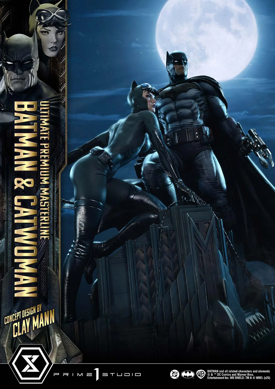 Ultimate Premium Masterline Batman (Comics) Batman & Catwoman (Concept Design by CLAY MANN) - Image 28