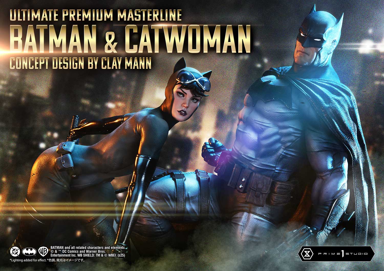 Ultimate Premium Masterline Batman (Comics) Batman & Catwoman (Concept Design by CLAY MANN) - Image 4