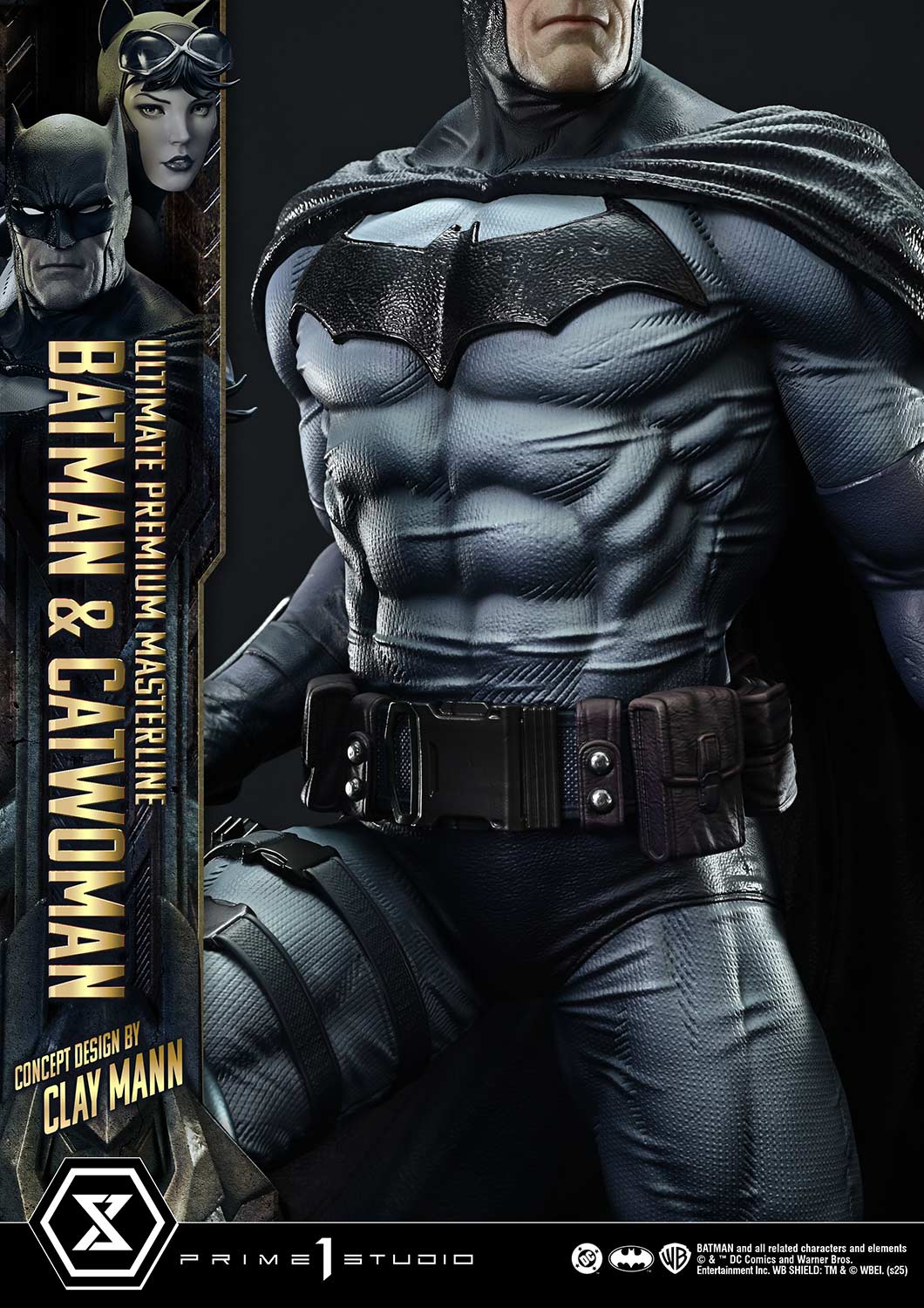 Ultimate Premium Masterline Batman (Comics) Batman & Catwoman (Concept Design by CLAY MANN) - Image 6