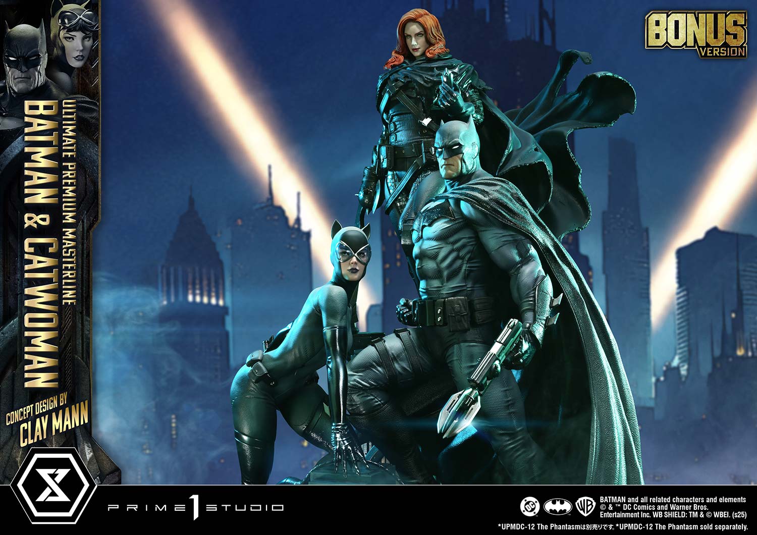 Ultimate Premium Masterline Batman (Comics) Batman & Catwoman (Concept Design by CLAY MANN) - Image 7