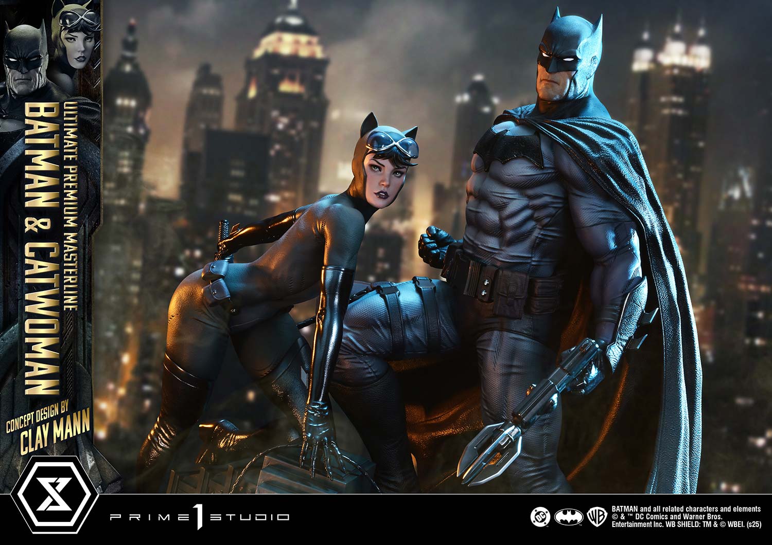 Ultimate Premium Masterline Batman (Comics) Batman & Catwoman (Concept Design by CLAY MANN) - Image 9