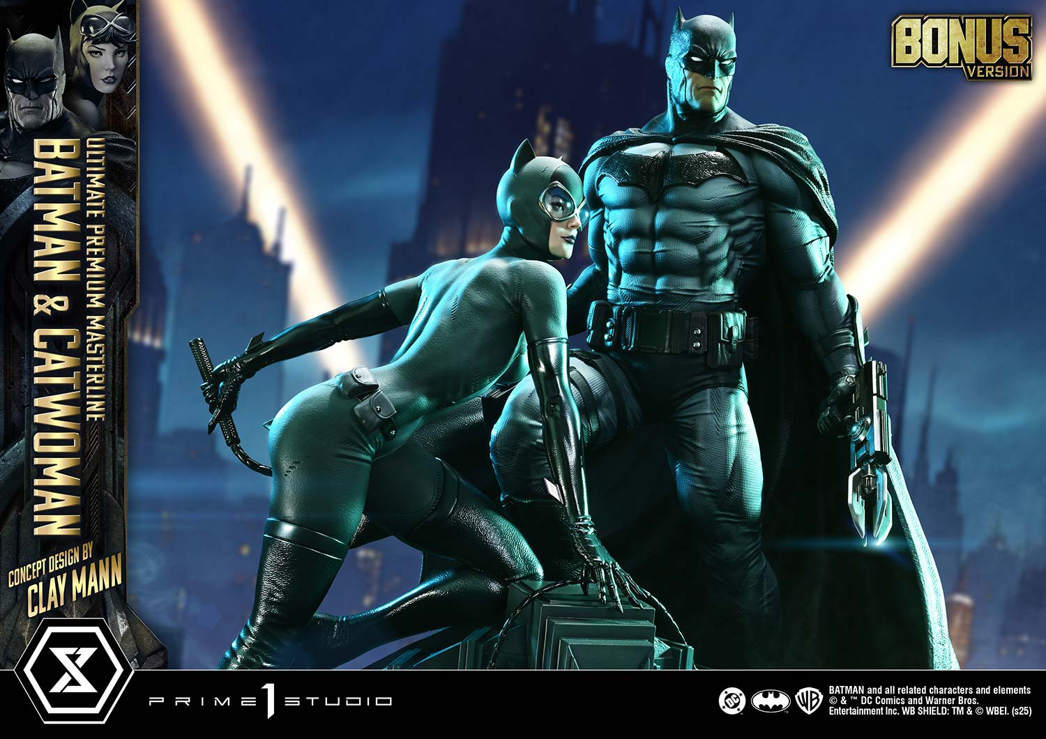 Ultimate Premium Masterline Batman (Comics) Batman & Catwoman (Concept Design by CLAY MANN) Bonus Version - Image 22