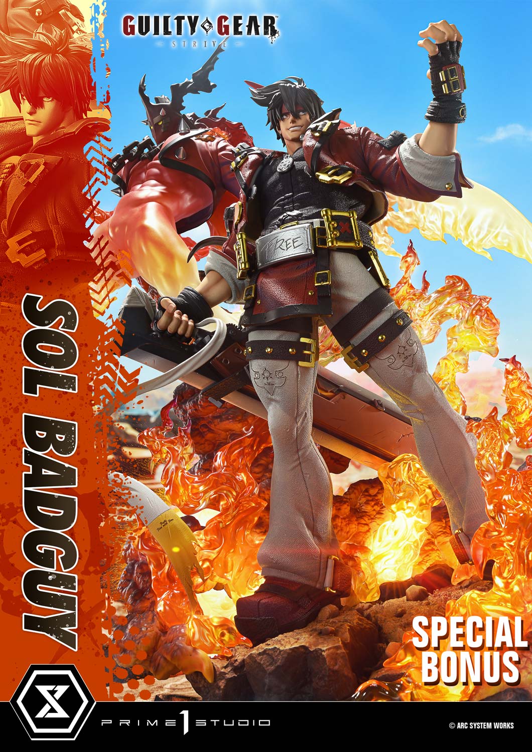 Ultimate Premium Masterline GUILTY GEAR -STRIVE- SOL BADGUY - Image 11