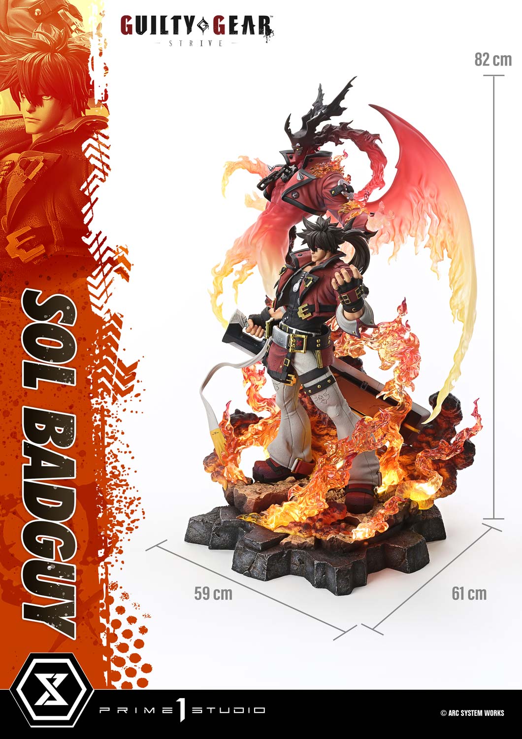 Ultimate Premium Masterline GUILTY GEAR -STRIVE- SOL BADGUY - Image 26