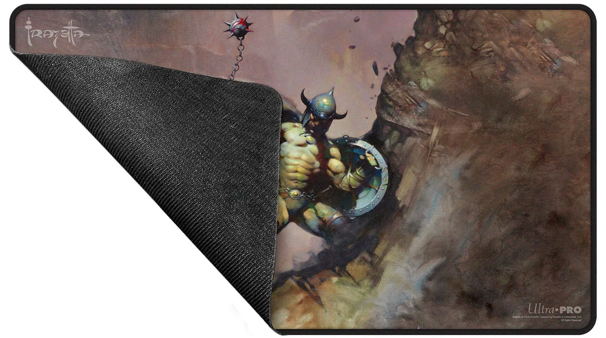 UP PLAYMAT FRANK FRAZETTA WARRIOR WITH BALL AND CHAIN - Image 2