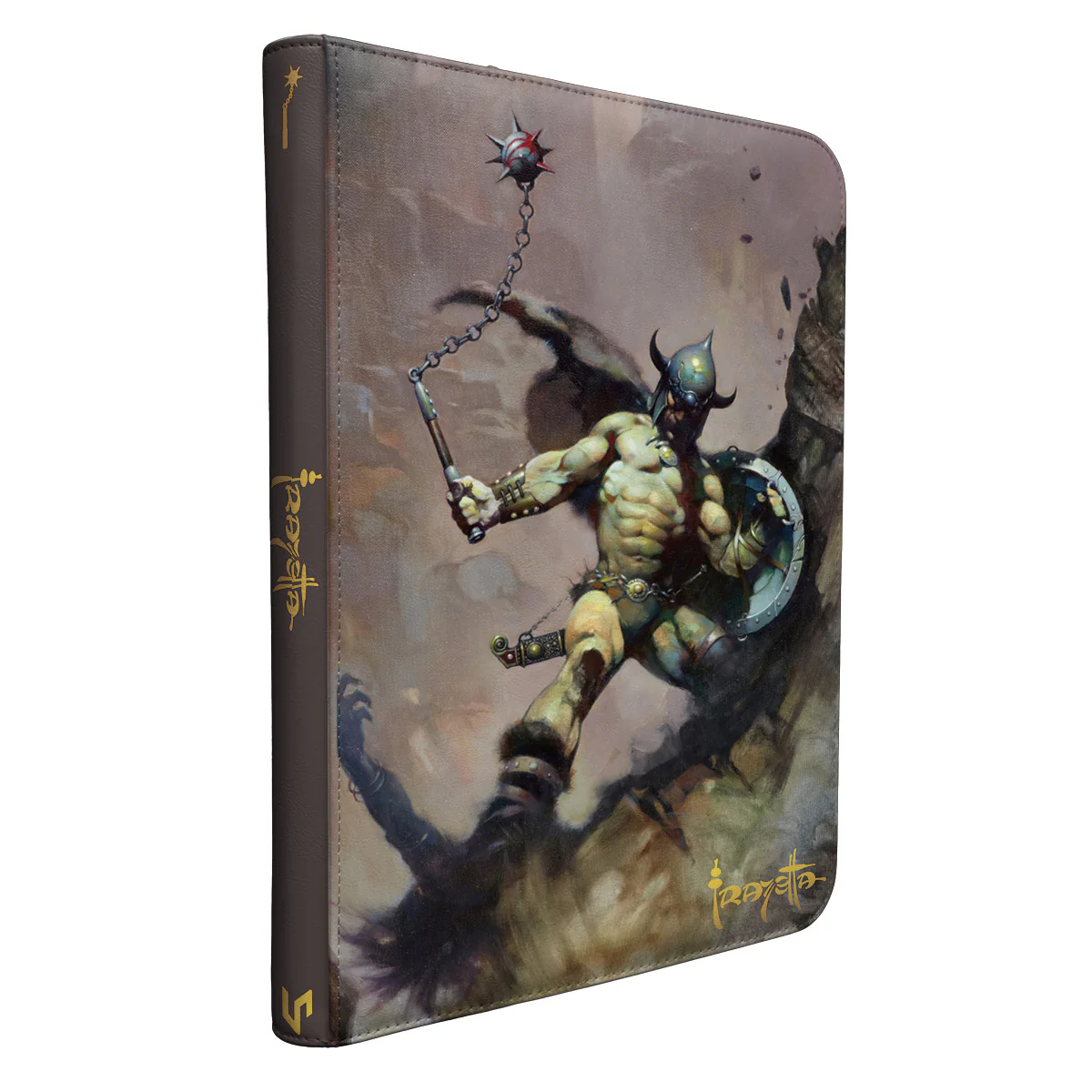 UP ZIP BINDER PRO 9PKT FRANK FRAZETTA WARRIOR WITH BALL AND CHAIN - Image 3