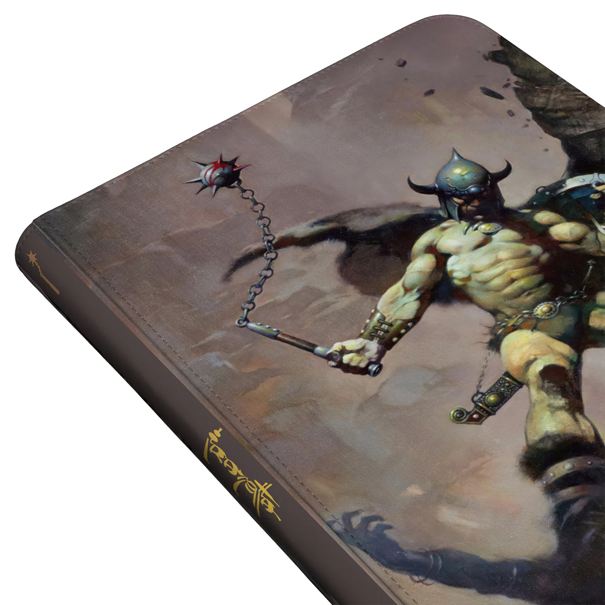UP ZIP BINDER PRO 9PKT FRANK FRAZETTA WARRIOR WITH BALL AND CHAIN - Image 4