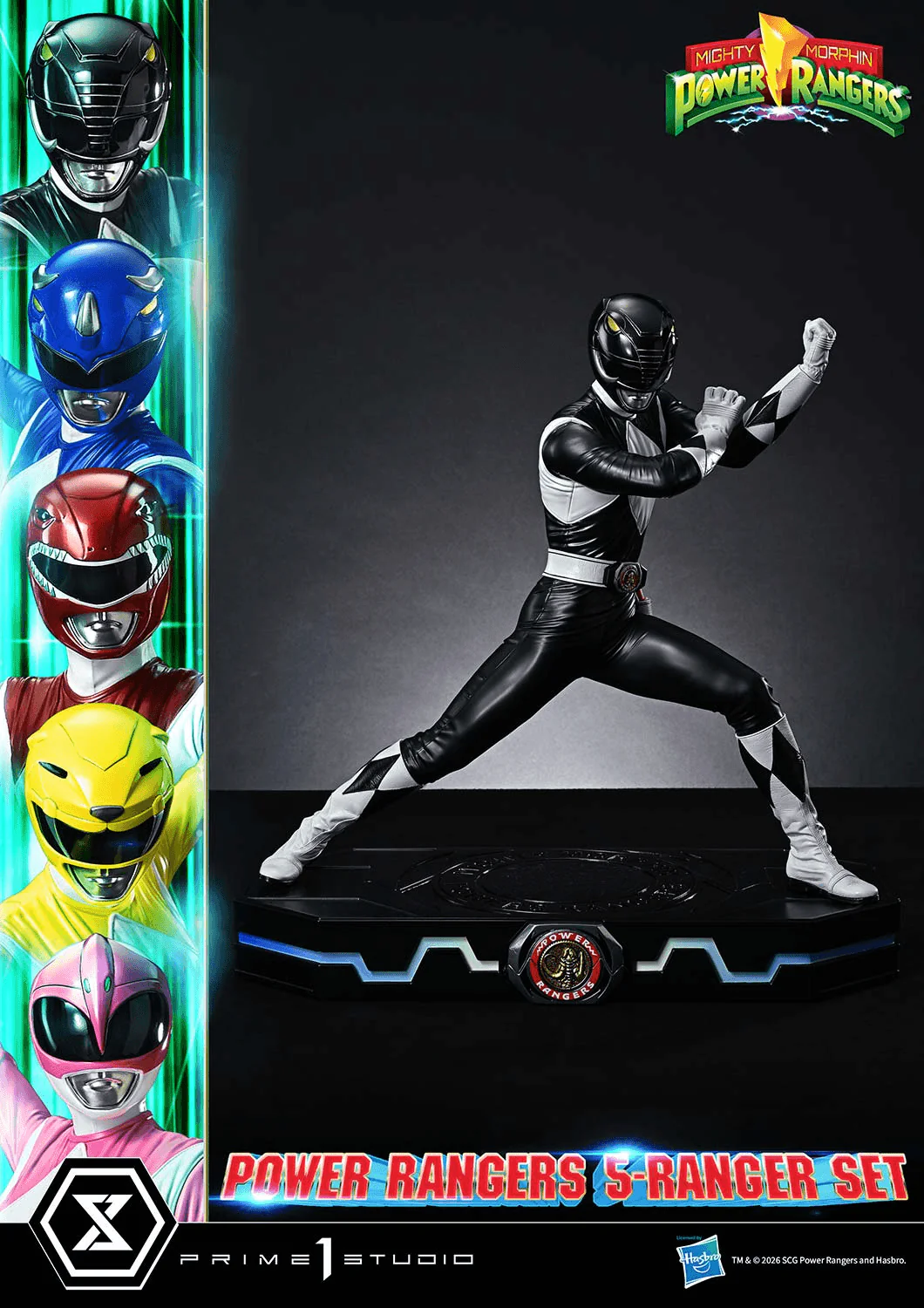 Premium Masterline Mighty Morphin Power Rangers Power Rangers 5-Ranger Set - Image 3