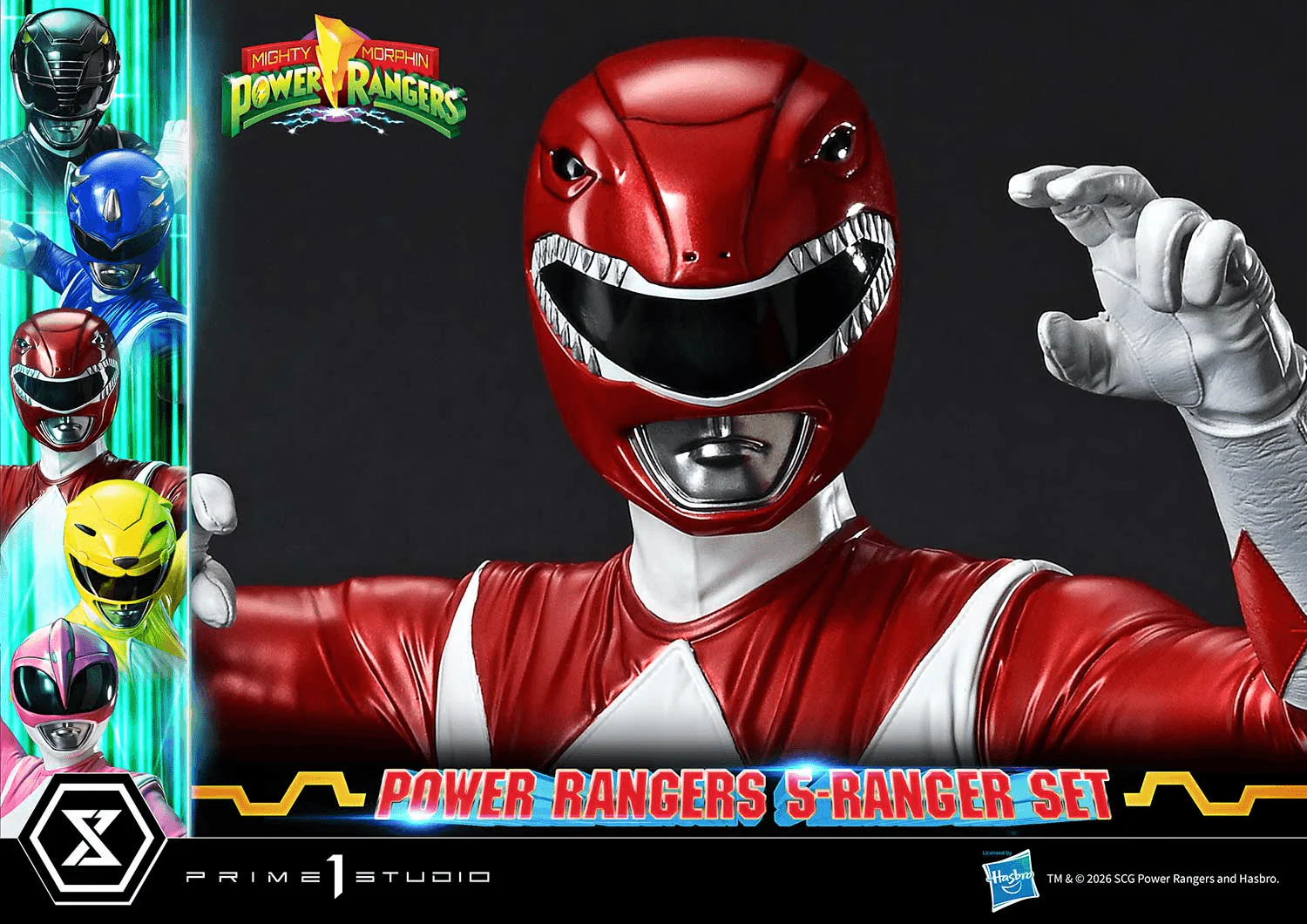Premium Masterline Mighty Morphin Power Rangers Power Rangers 5-Ranger Set - Image 6