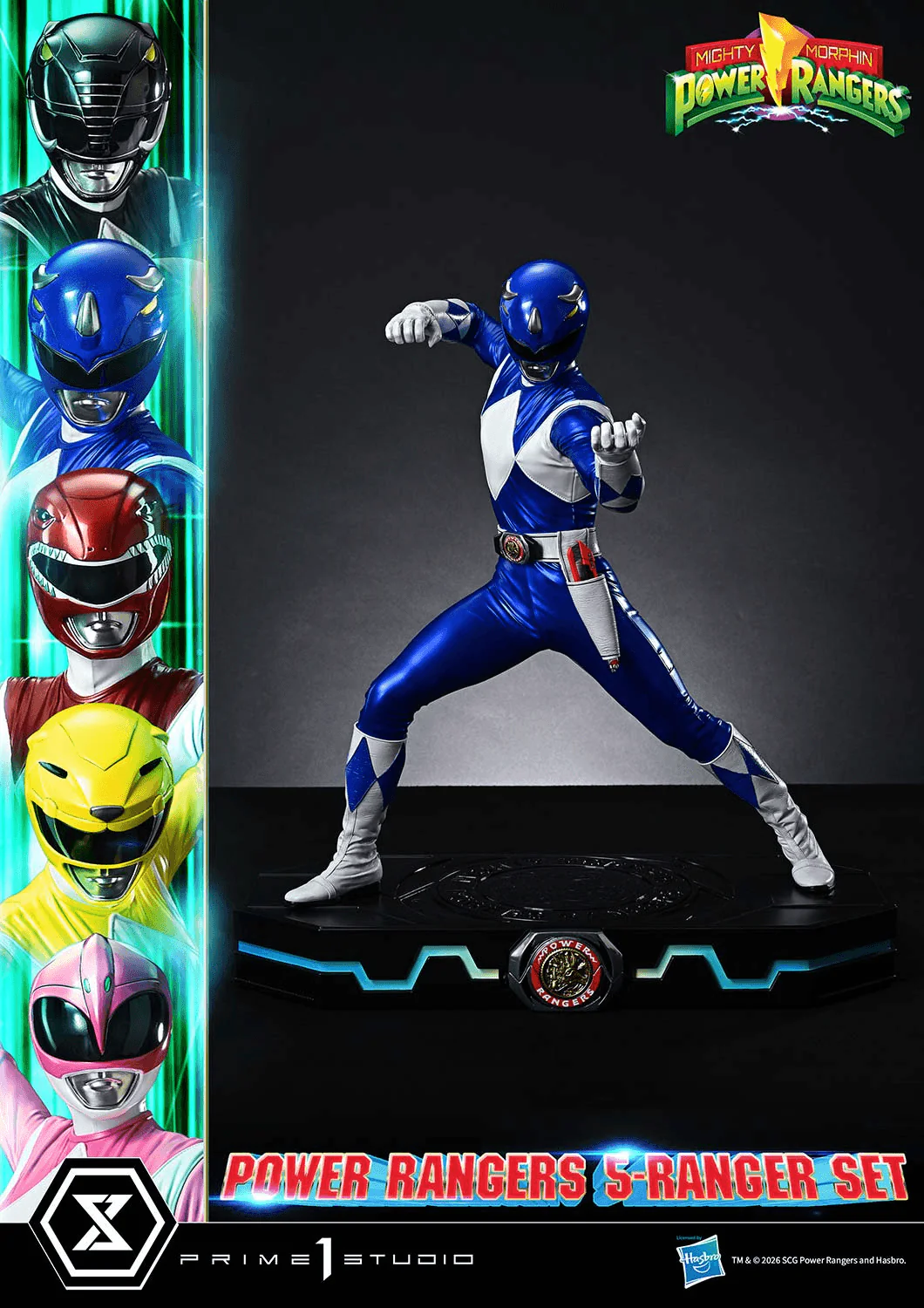 Premium Masterline Mighty Morphin Power Rangers Power Rangers 5-Ranger Set - Image 7