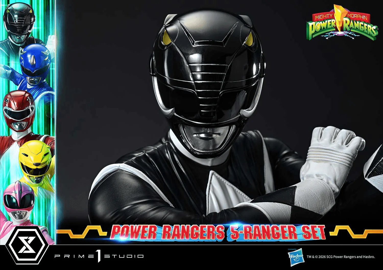 Premium Masterline Mighty Morphin Power Rangers Power Rangers 5-Ranger Set - Image 8