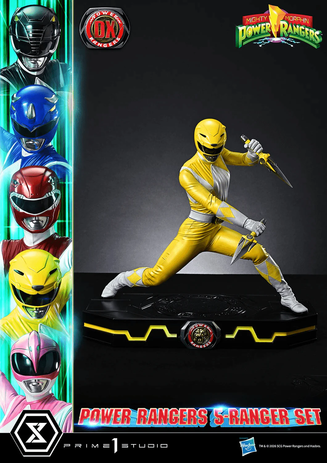 Premium Masterline Mighty Morphin Power Rangers Power Rangers 5-Ranger Set DX Bonus Version - Image 10