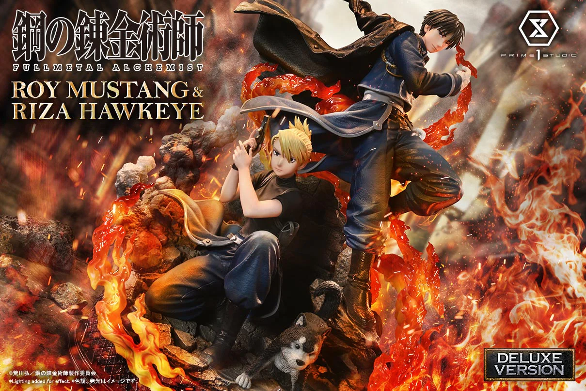 Concept Masterline Fullmetal Alchemist Roy Mustang & Riza Hawkeye DX Bonus Version