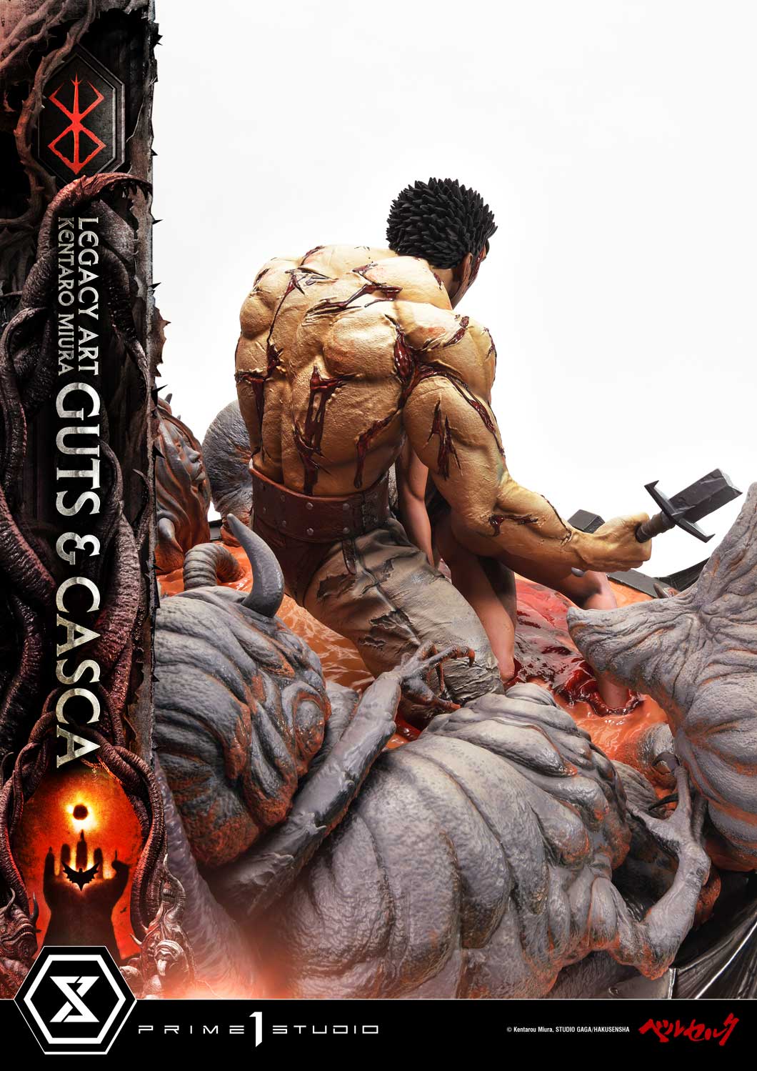 Legacy Art "Kentaro Miura" Berserk Guts & Casca - Image 18