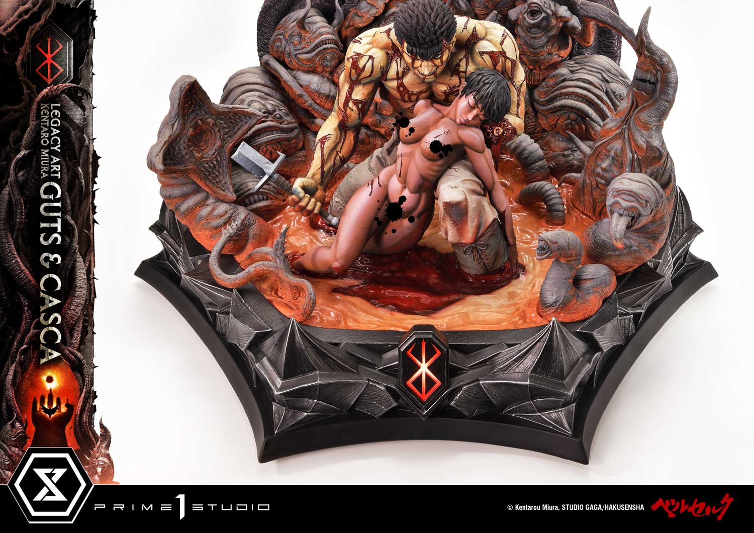 Legacy Art "Kentaro Miura" Berserk Guts & Casca - Image 22