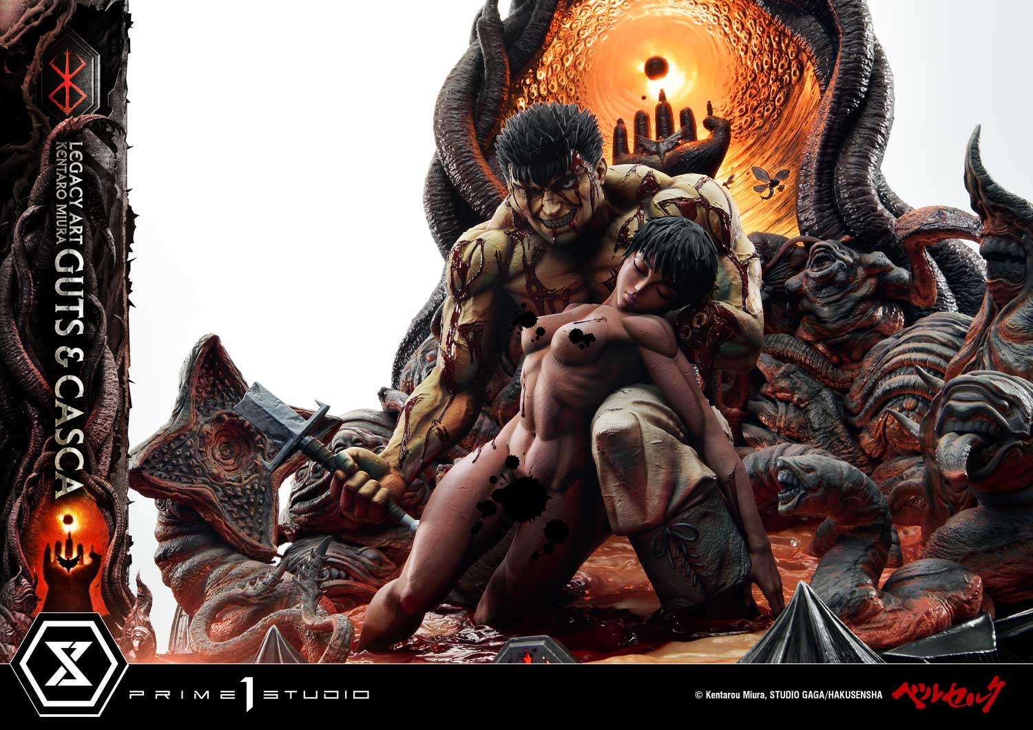 Legacy Art "Kentaro Miura" Berserk Guts & Casca - Image 27