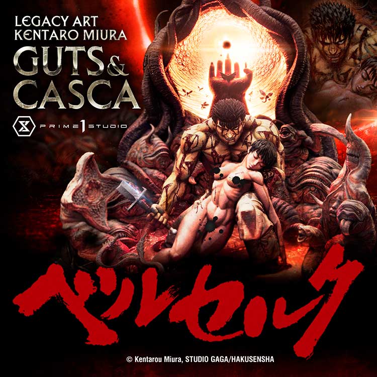 Legacy Art "Kentaro Miura" Berserk Guts & Casca Bonus Version - Image 2