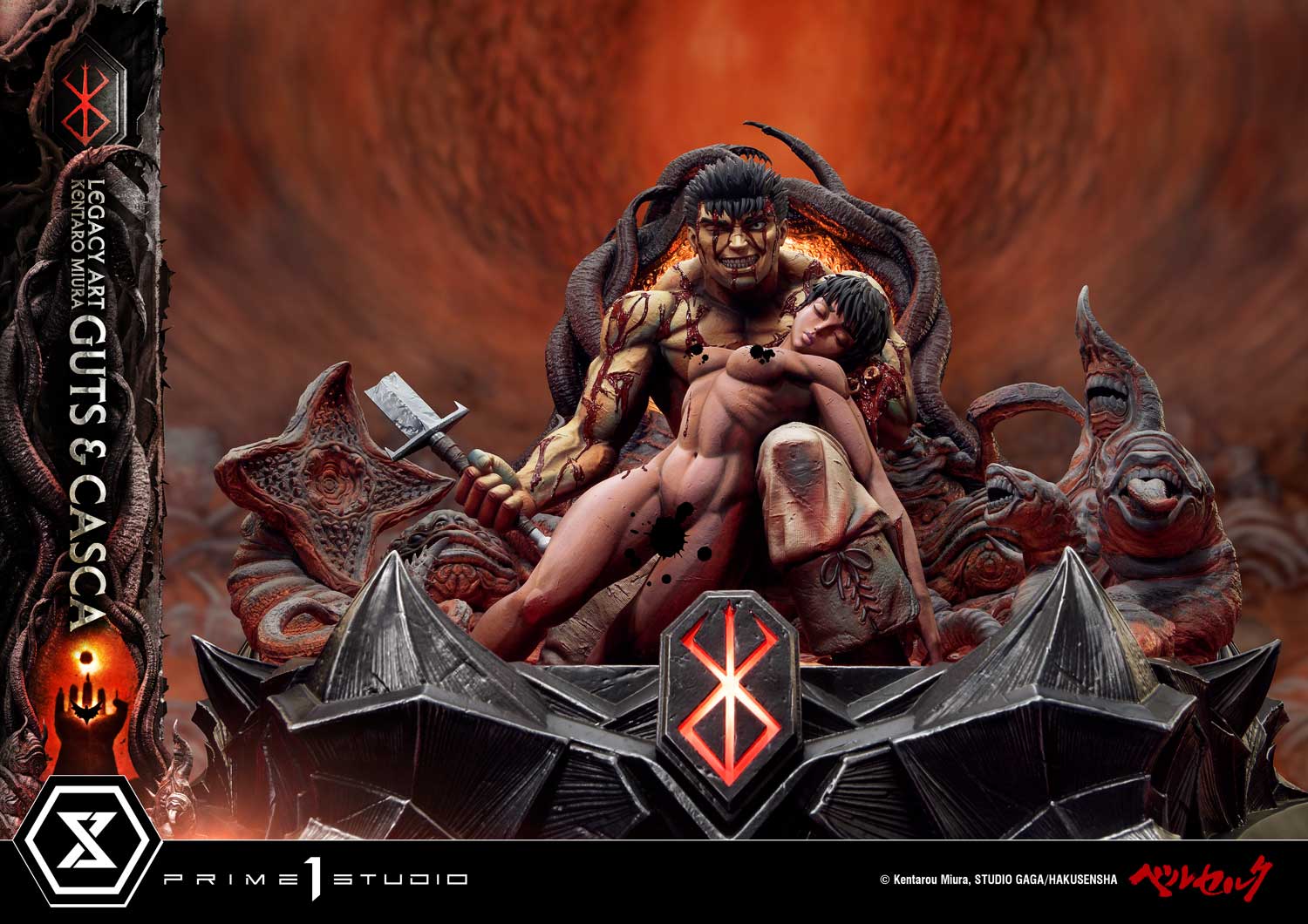 Legacy Art "Kentaro Miura" Berserk Guts & Casca Bonus Version - Image 28