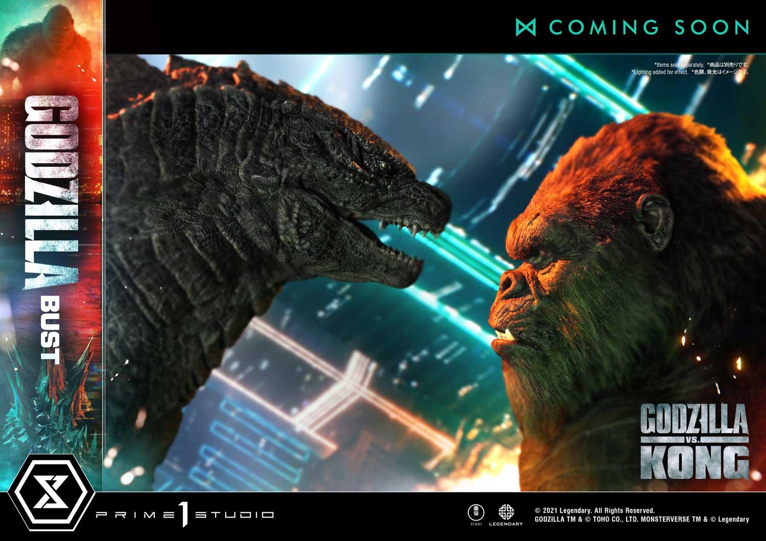 Life Size Bust Godzilla vs Kong (Film) Godzilla Bonus Version - Image 15