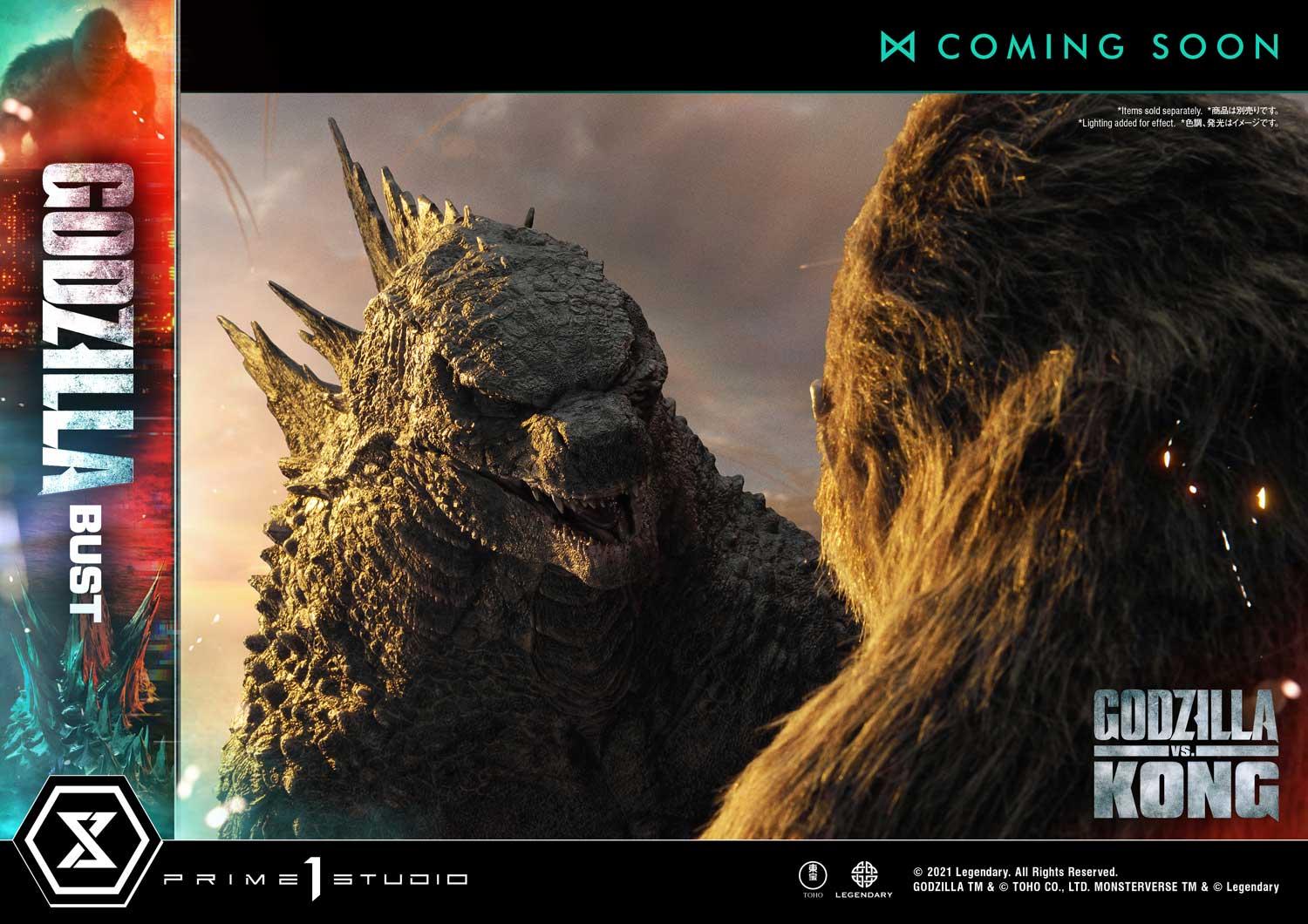 Life Size Bust Godzilla vs Kong (Film) Godzilla Bonus Version - Image 22