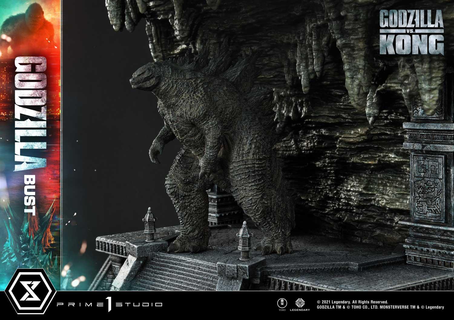 Life Size Bust Godzilla vs Kong (Film) Godzilla Bonus Version - Image 23