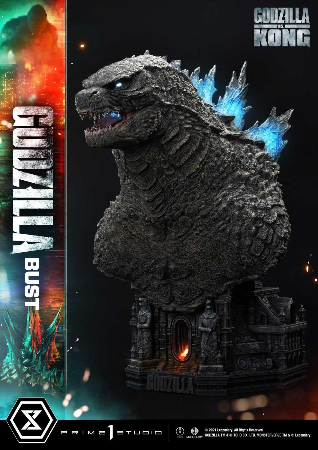 Life Size Bust Godzilla vs Kong (Film) Godzilla Bonus Version - Image 26