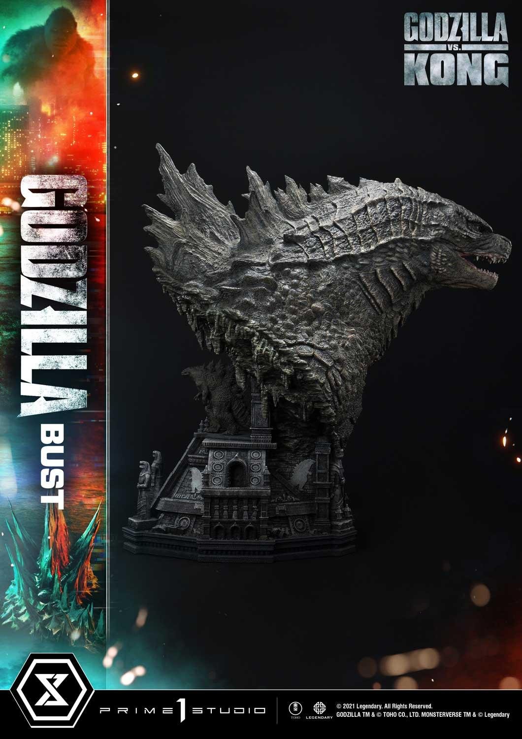 Life Size Bust Godzilla vs Kong (Film) Godzilla Bonus Version - Image 3