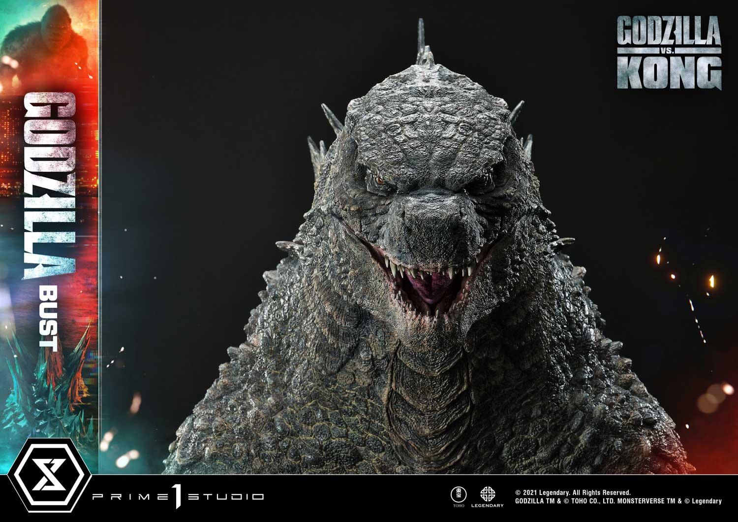 Life Size Bust Godzilla vs Kong (Film) Godzilla Bonus Version - Image 30